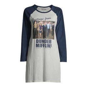NBC Dunder Mifflin The Office Women's Sleep Shirt Pajama Nightgown Size  XS